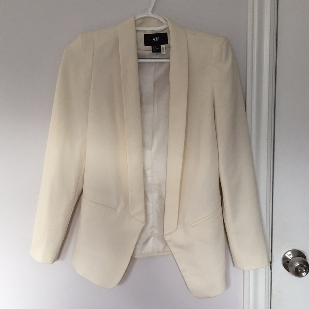 White blazer
